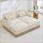 Leopard Print Chenille Sectional Sofa-125743058-125743047