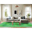 Tapis 100% à motifs lavables à la machine 2989PAT963GRN-1939040397