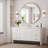 Evangelista Aluminum Alloy Framed Tempered Glass Round Wall Mirror-2106355995-2106355988