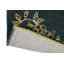 Hand Tufted Floral Area Rug in Charcoal/Gold-52732572