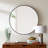 Modern Round Framed Wall Mounted Mirror-17459353-24520698