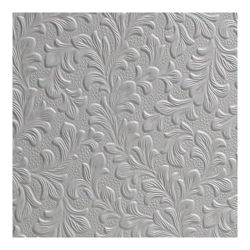 Papier peint à volutes en relief 33 'x 20,5 "Teller