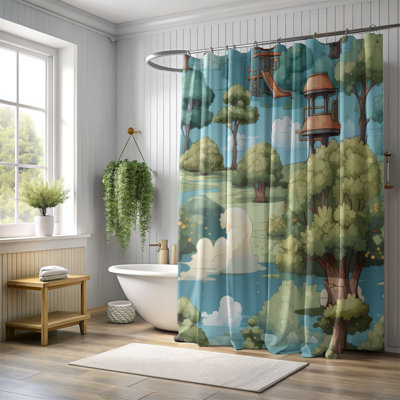 Play Adventure - Premium Shower Curtain