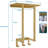 Gold Stainless Steel Wall‑Mounted Towel Rack with Shelf and 3 Hooks for Small Bathroom