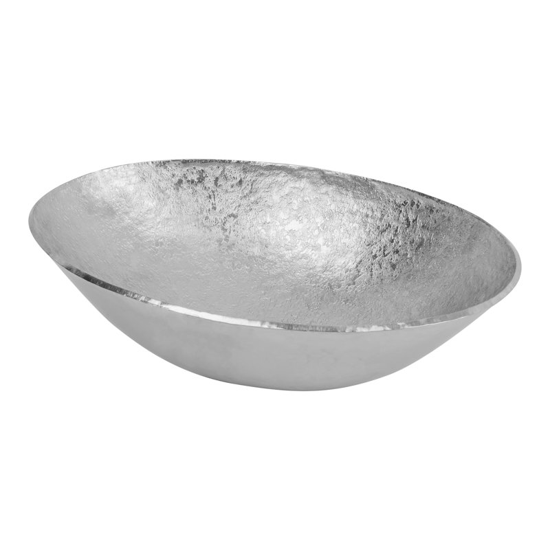 Terra Firma 17'' L Bathroom Sink, Nickel