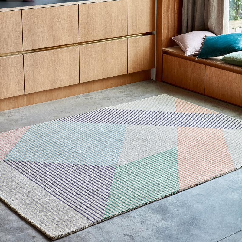 Danielle Striped Area Rug, Rectangle 120 x 170cm