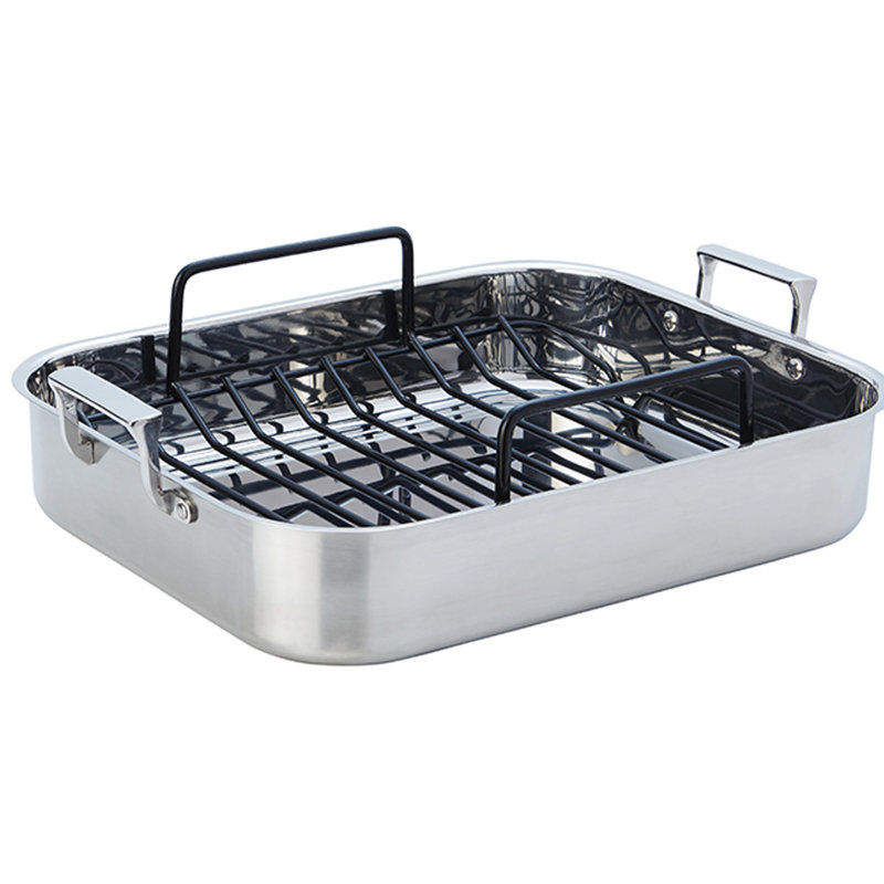 Starcraft Non-Stick Stainless Steel Roasting Pan