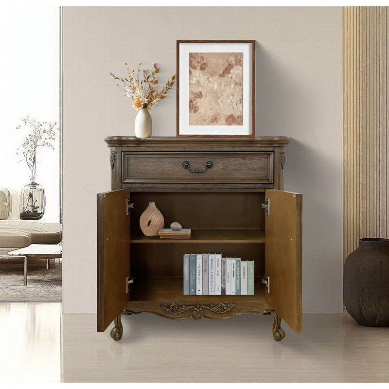 COSMO 1 - Drawer Accent Chest, Dark Oak