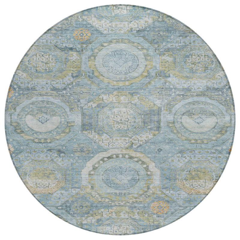 Tapis rond 8 po