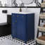 Meuble-lavabo autoportant 24 po avec lavabo en céramique et 2 tiroirs, 1 porte-146448958-146448959