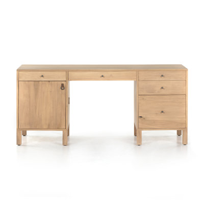 Isador Solid Wood Executive Desk
