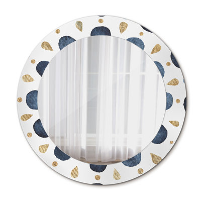 Huldar Glass Flat Wall Mirror
