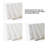 Queen Size Ivory Boucle Upholstered Platform Bed With Patented 4 Drawers Storage