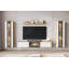 Demetrice Unfinished Entertainment Centre for TVs up to 75"-1976017424