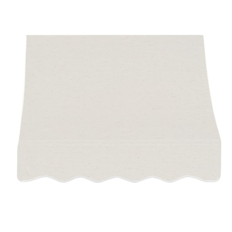Auvent fixe en tissu acrylique Awantech Nantucket, H 44 po x l 88,5 po x P 36 po, Tweed avoine