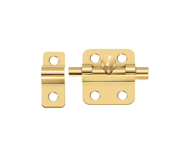 Boulon 2 po Deltana 2BBU26 en chrome poli, Chrome poli