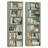 Langner 70.8" H x 23.6" W Standard Bookcase, 6-Tier Open Bookcase and Bookshelf, Freestanding Display Storage Shelves Tall Bookcase for Bedroom, Living Room and Office-465956578-440098507