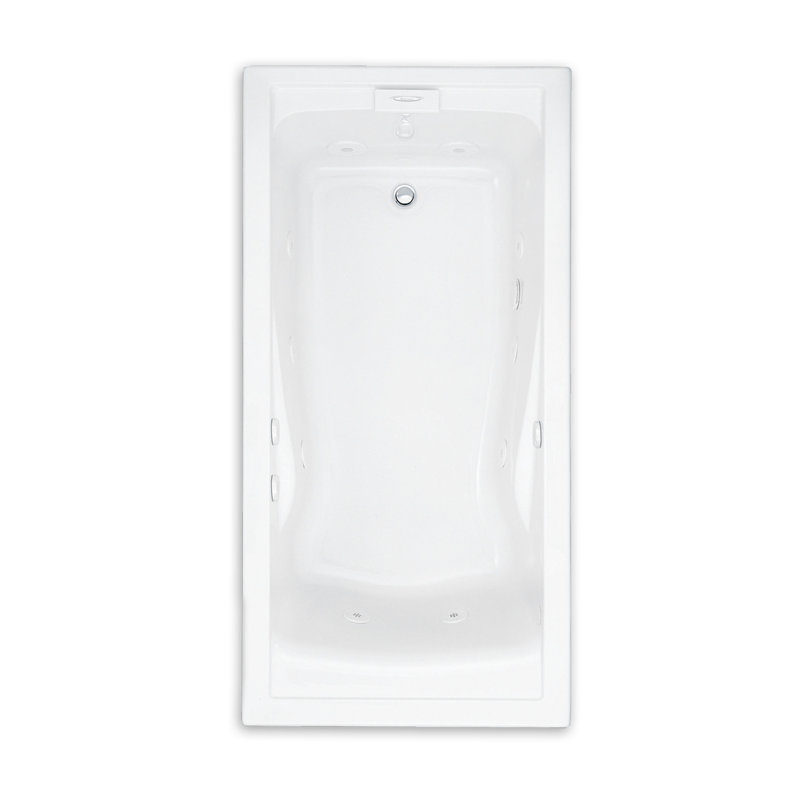 Evolution 60'' x 36'' Whirlpool Acrylic Bathtub