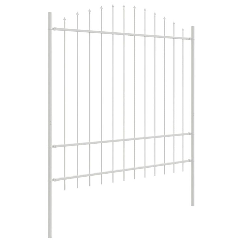 175 cm H Steel Fence Panels Fencing, 175cm H x 1360cm W