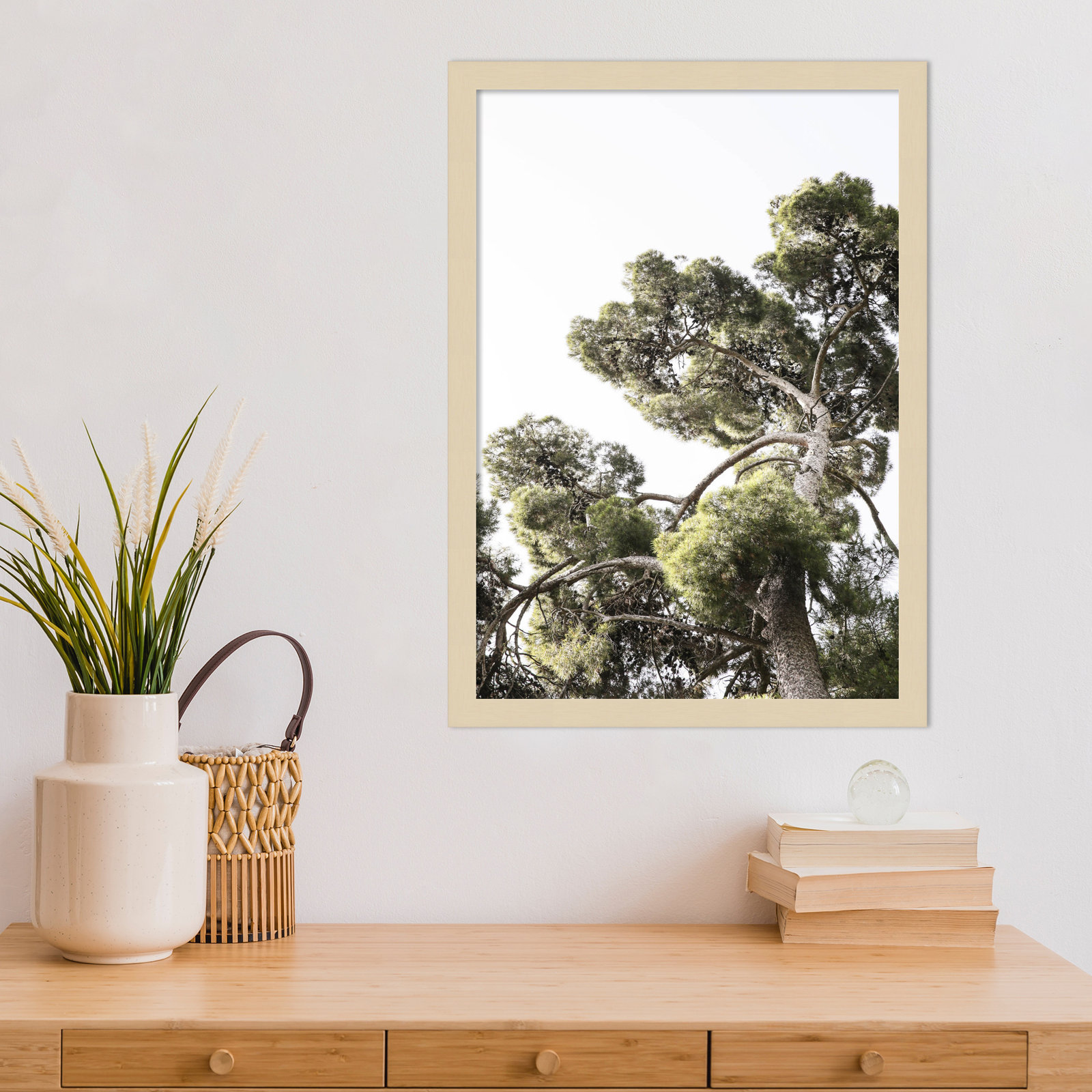 Japanese Garden 01 by Shot by Clint Wood Framed Wall Art Print, Brown, 21" H x 15" W