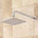 Ryle Thermostatic Shower System with Hand Shower and 3 Body Sprays