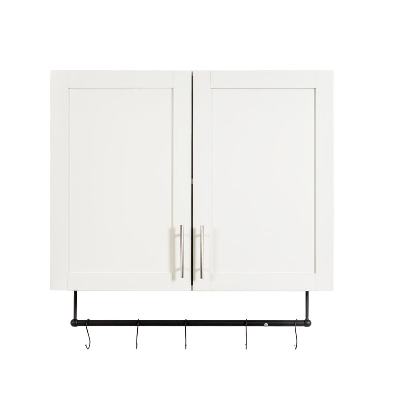 Armoire murale de salle de bain avec tablette réglable, armoire de rangement pour salle de bain