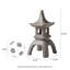 Statue de jardin 24 po H MGO