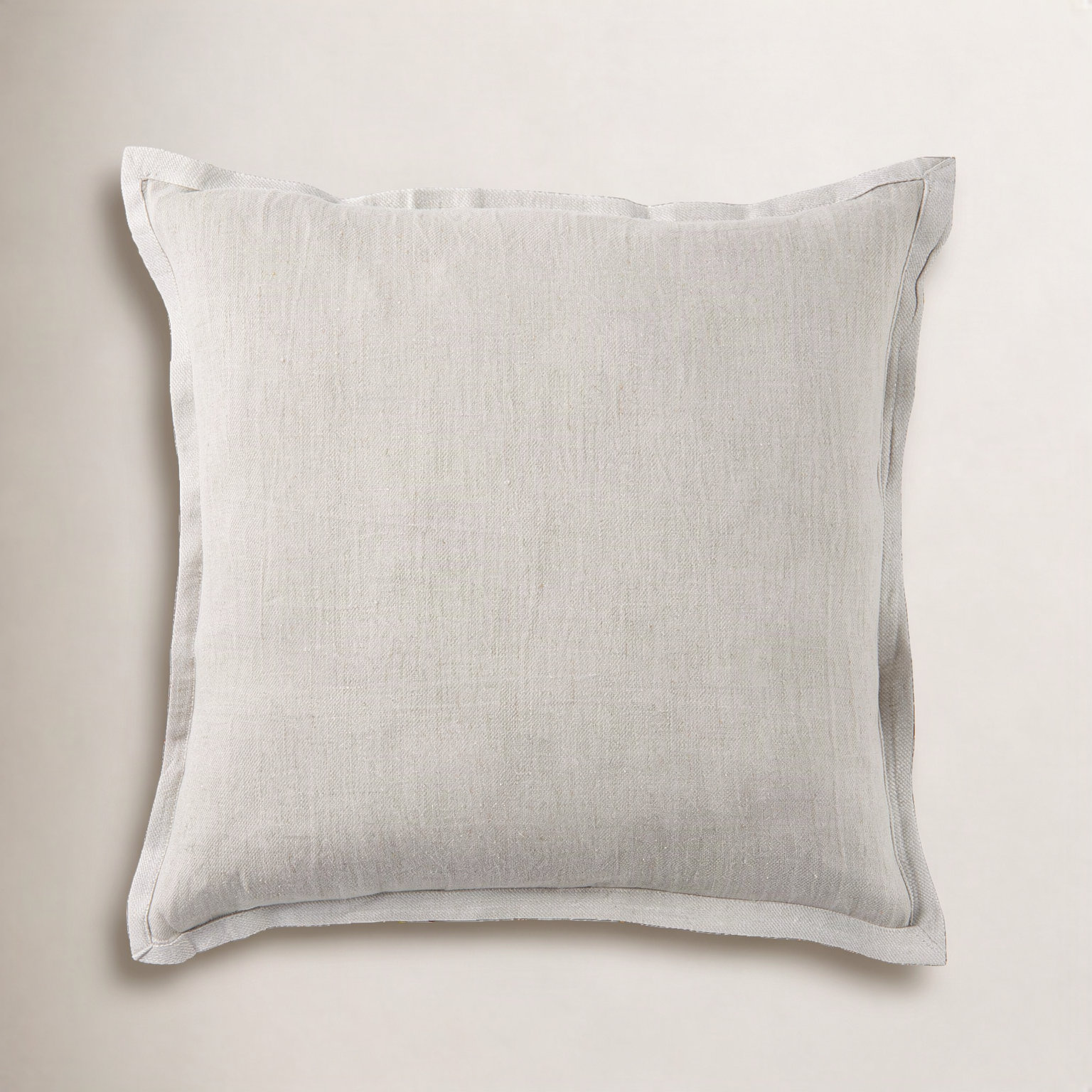 Crawford No Decorative Addition Linen Pillow Cover