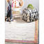 Tapis jaune / naturel / gris tressé à la main Elledge-359738551