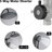 10" Rain Shower Head And Handheld - Matte Black Improve Pleasure Metal Easy Lime Scale Removal
