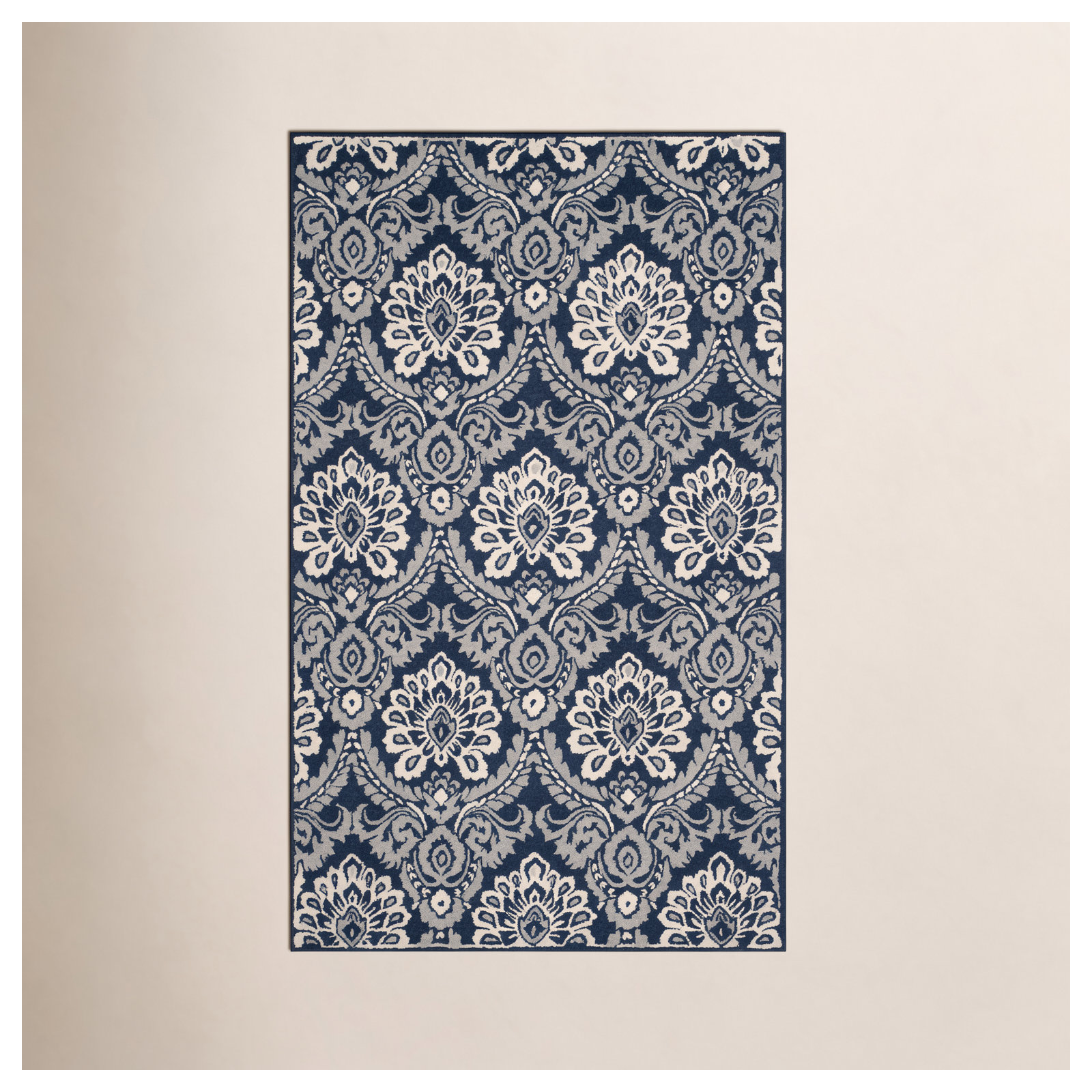 Tansy Handmade Wool Rug, Rectangle 8' x 10'