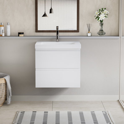 Meuble-lavabo flottant 30 po avec lavabo