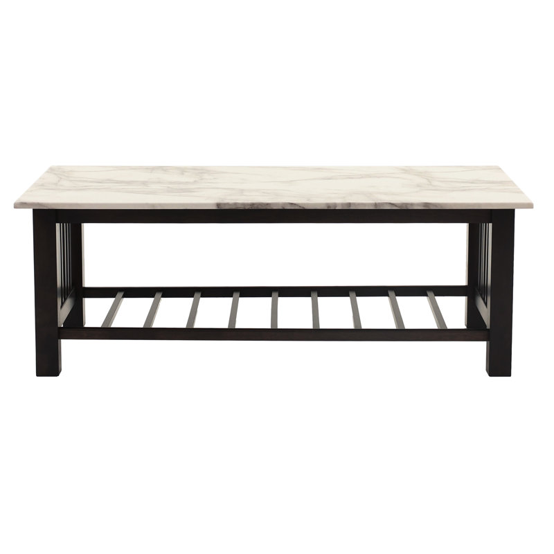 Table basse l 36,5 po x P 36,5 po x H 17 po, Black
