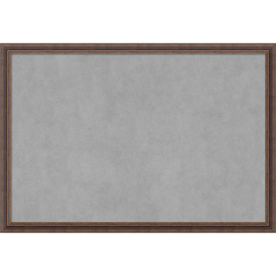 Magnetic Metal Corkboard / Bulletin Board