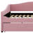 Upholstered Daybed With Light And Trundle-432381083