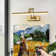 LED Picture Light with Remote Control Dimmable Multiple Color Temperatures Rotatable and Timer