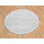 Tapis oriental rond en laine pure tissé à la main de 7 po x 10 po x 7 po x 10 po de style ivoire 426DAEBABB2549AAA2A5D00DBF680F99