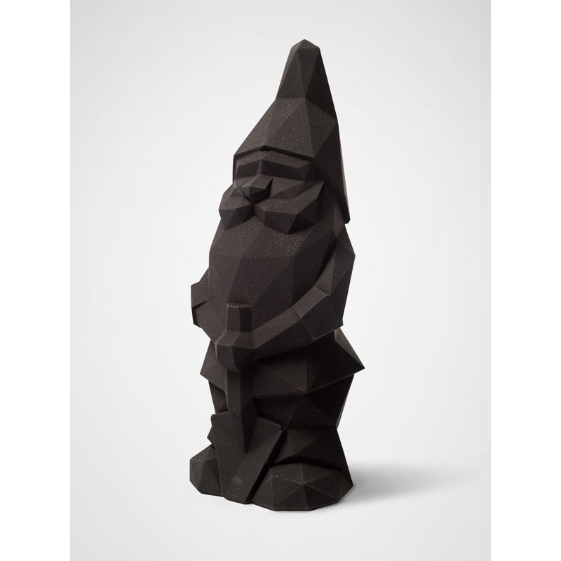 Rodrigez Fantasy & Sci-Fi No Additional Durability Concrete Garden Statue, 36cm H x 13cm W x 10cm D, Black