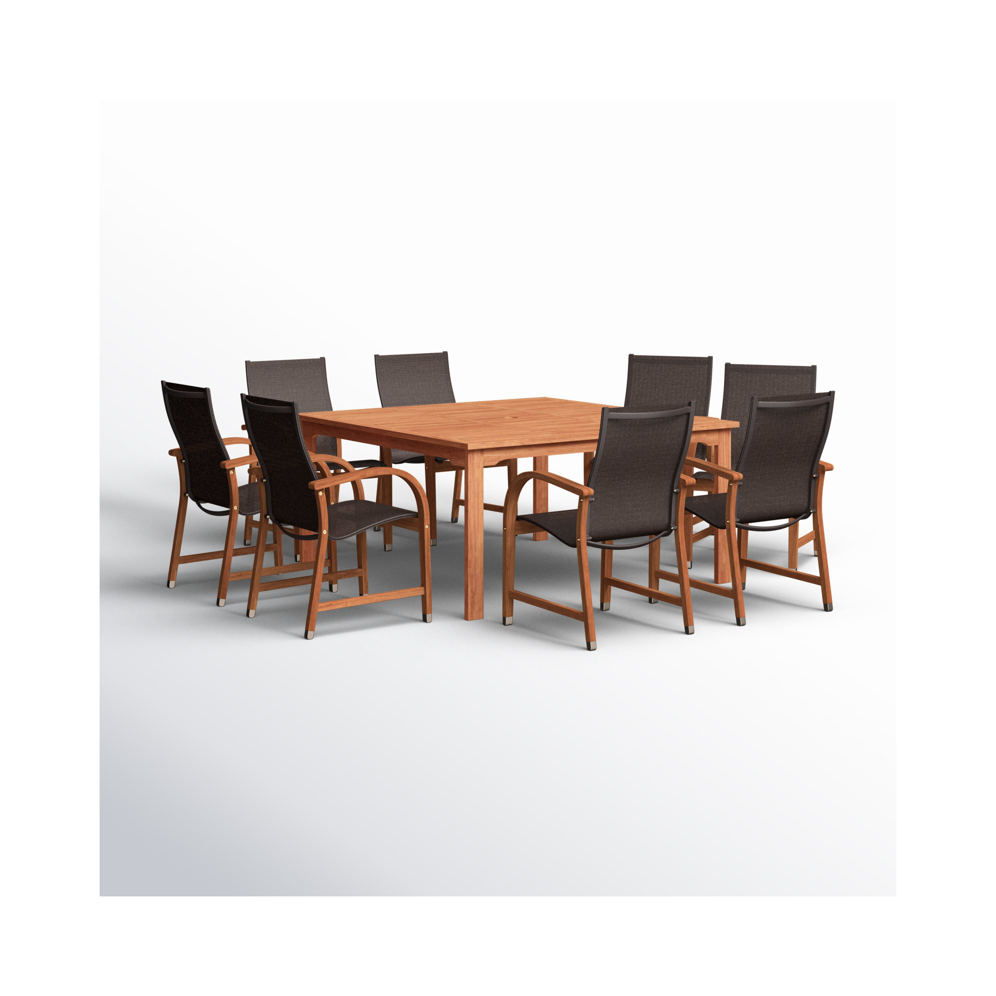 Anautica Square 8 - Person Outdoor Dining Set