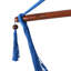 Chaise hamac suspendue avec corde en polyester filé doux Plummer - Bleu-31336096