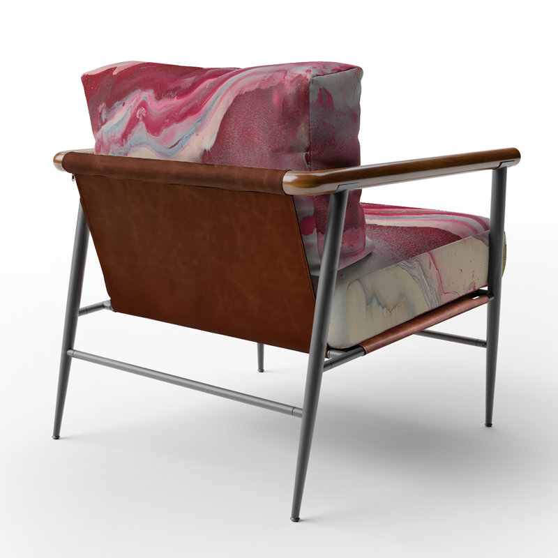 Fauteuil d'appoint Aarons Coast Sea Waves, Noir, noir, noir, noir