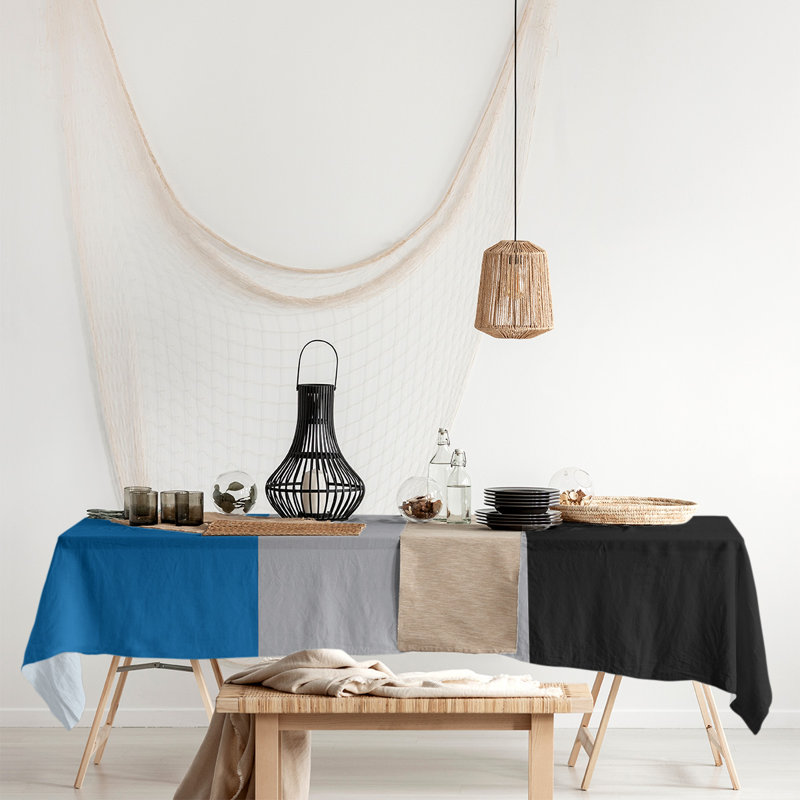 Nappe basket New Orleans, New York,Blue/Silver/Black