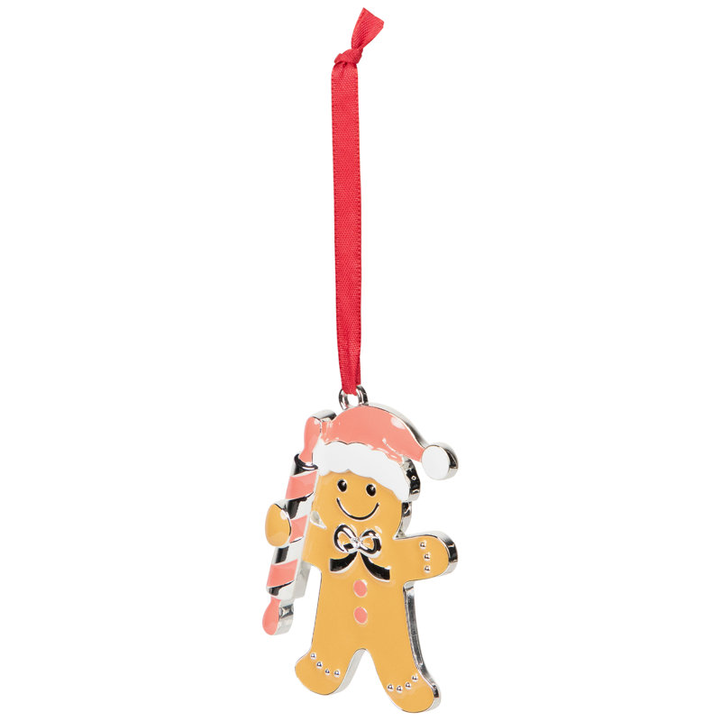 Ornement de Noël en pain d'épice avec rouleau à pâtisserie - 3 po