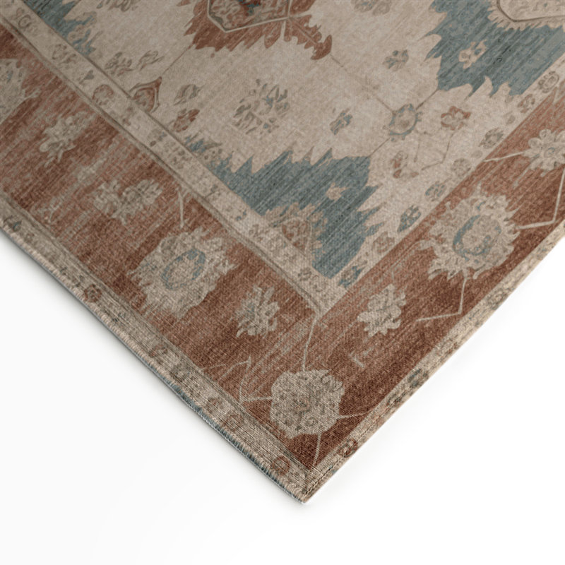 Tapis d'intérieur et d'extérieur surteint beige