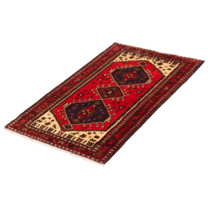 Anzaldua Red Rug 3'3" x 4'9"