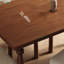 Ensemble de table de salle à manger vintage en bois massif haut de gamme-100910759
