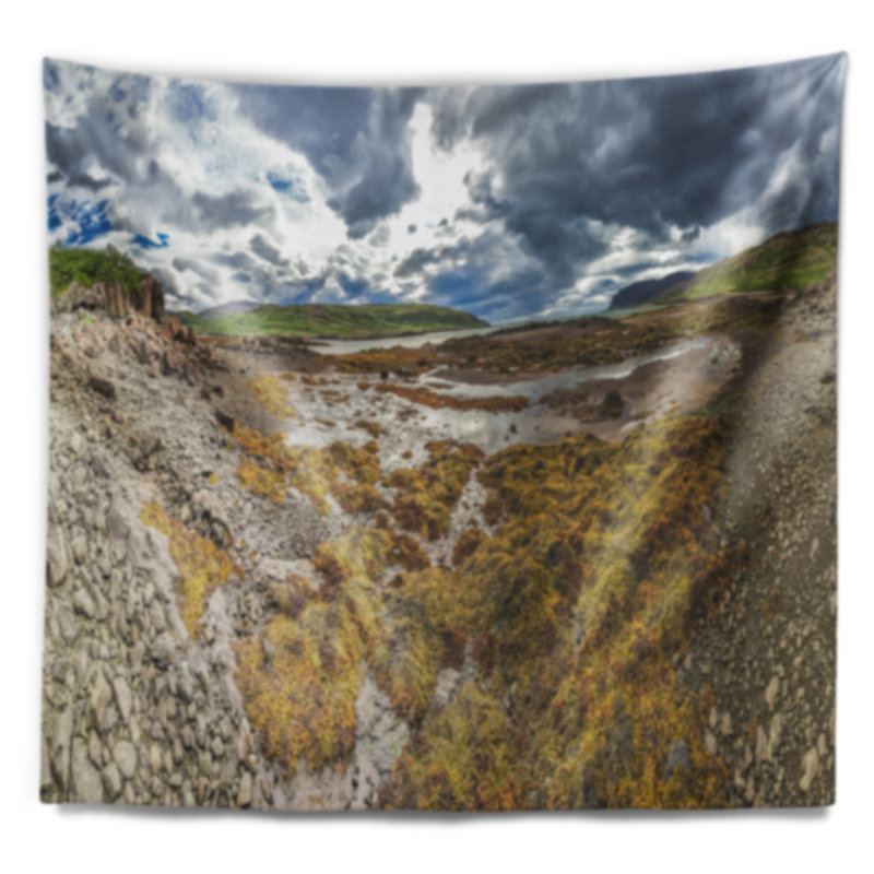 Polyester Tapestry, 78" H x 92" W
