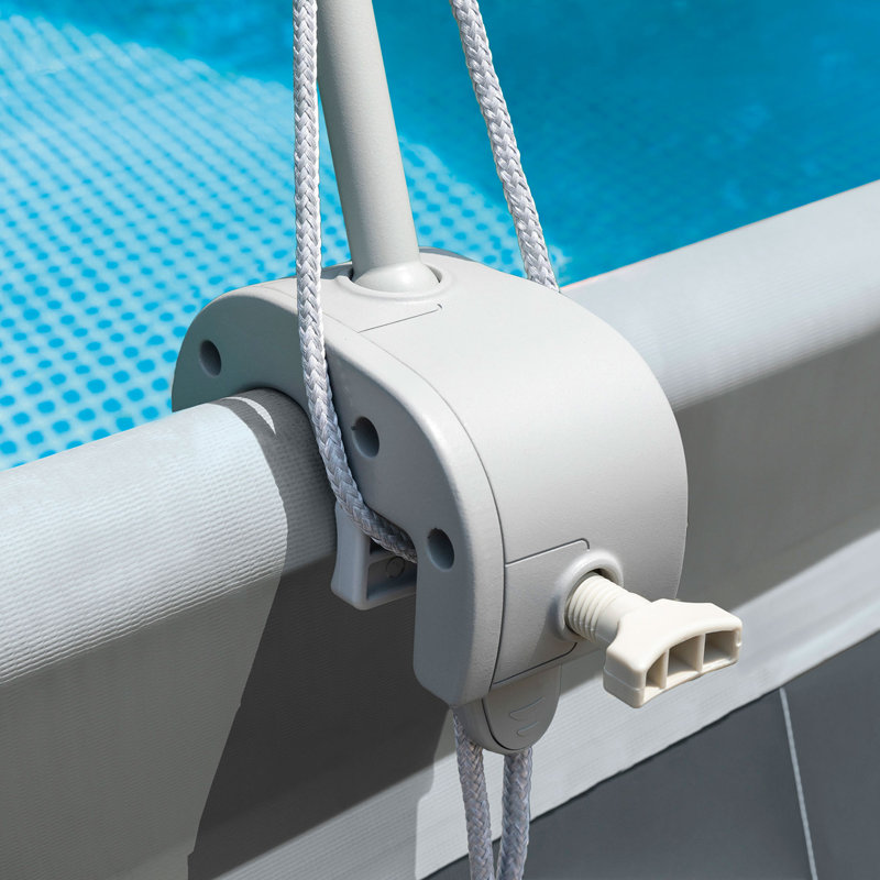 Intex 28211ST 12' X 30" Frame Round Above Ground Swimming Pool Kit With Canopy