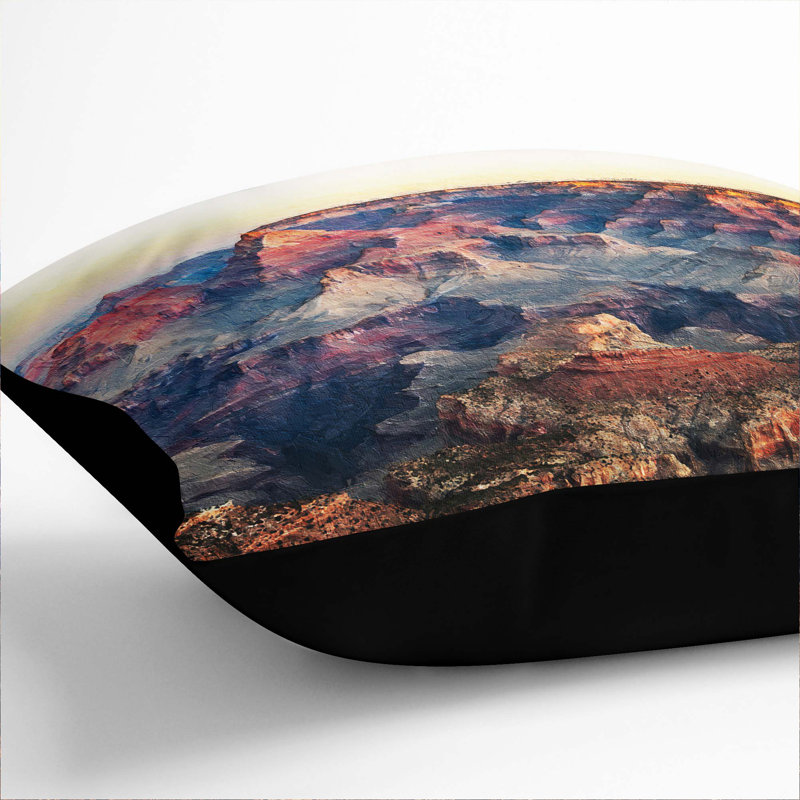 Square Cushion, 55cm H x 55cm W x 20cm D, Black