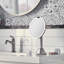 simplehuman 8" Round Sensor Makeup Mirror with Touch-Control Brightness, 5X Magnification, Cordless-1244726293